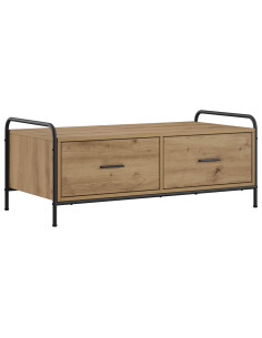 Tavolino da salotto Rovere Artigianale 99,5 x 49 x 41 cm 2
