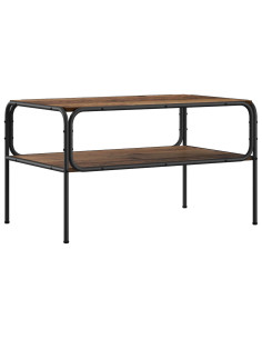 Tavolo laterale Legno antico 100 x 50 x 46 cm 2