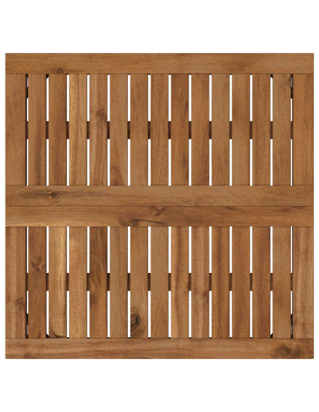 Tavolino da salotto Naturale e Bianco 60 x 60,5 x 36 cm