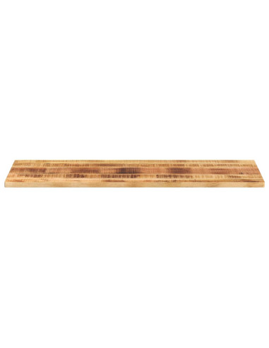 Piano per Tavolo 160x50x2,5 cm Rettangolare Legno Mango Grezzo