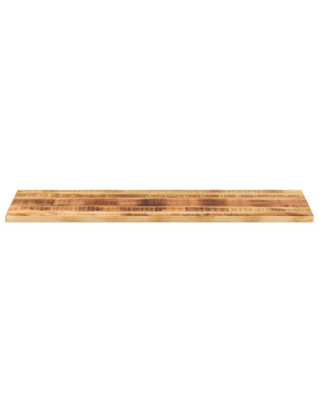 Piano per Tavolo 160x50x2,5 cm Rettangolare Legno Mango Grezzo