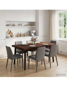 Piano del Tavolo Rettangolare 120 x 60 x 3,2 cm Rettangolare