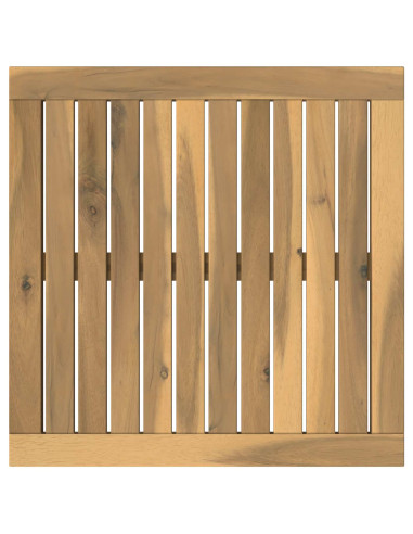 Piano del tavolo 48,5 x 49 x 2 cm Rettangolare Bianco