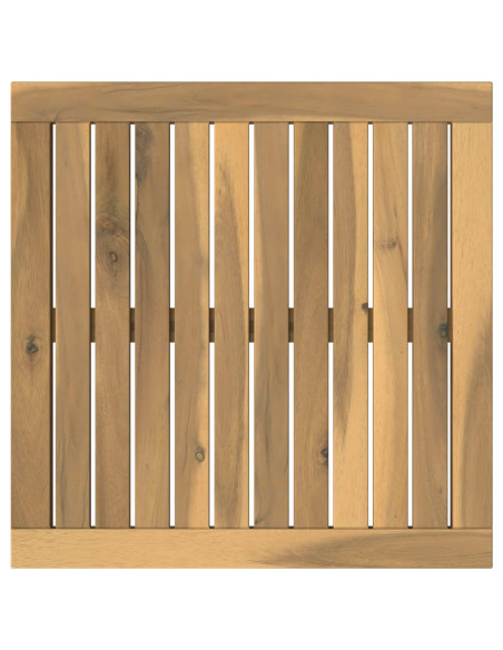 Piano del tavolo 48,5 x 49 x 2 cm Rettangolare Bianco