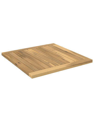 Piano del tavolo 48,5 x 49 x 2 cm Rettangolare Bianco