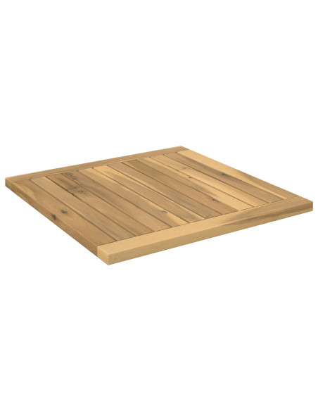 Piano del tavolo 48,5 x 49 x 2 cm Rettangolare Bianco