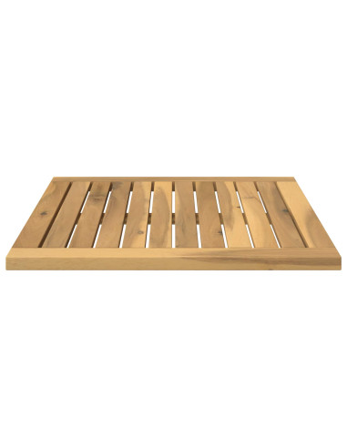 Piano del tavolo 48,5 x 49 x 2 cm Rettangolare Bianco