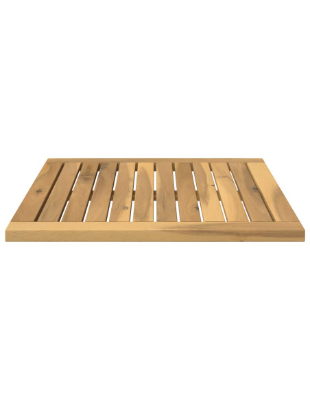 Piano del tavolo 48,5 x 49 x 2 cm Rettangolare Bianco