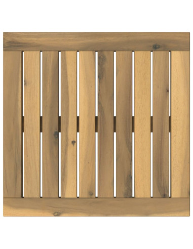 Piano del tavolo 40,5 x 40 x 2 cm Rettangolare Bianco
