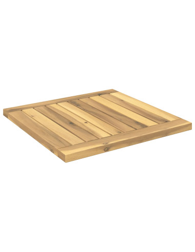 Piano del tavolo 40,5 x 40 x 2 cm Rettangolare Bianco