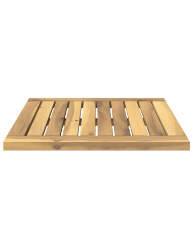 Piano del tavolo 40,5 x 40 x 2 cm Rettangolare Bianco