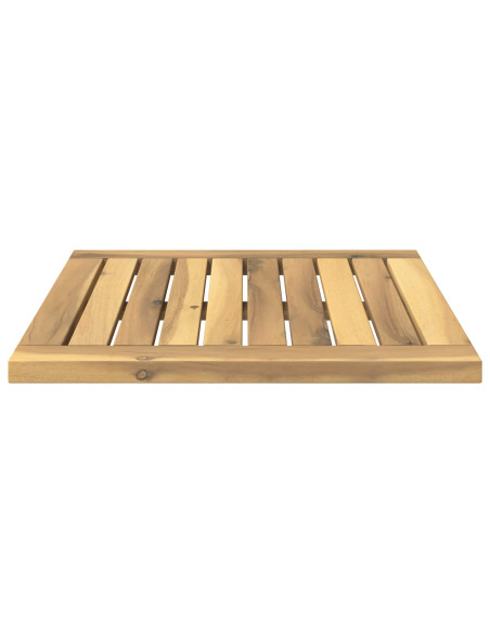 Piano del tavolo 40,5 x 40 x 2 cm Rettangolare Bianco