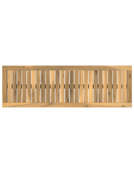 Piano del tavolo 108,5 x 35 x 2 cm Rettangolare Bianco