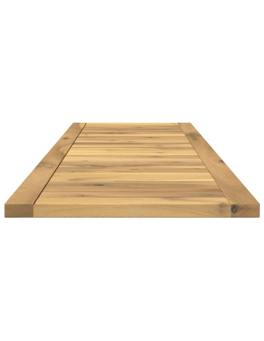 Piano del tavolo 108,5 x 35 x 2 cm Rettangolare Bianco