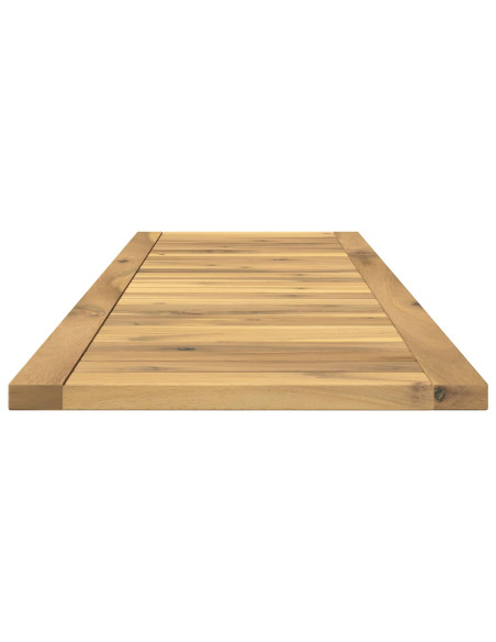 Piano del tavolo 108,5 x 35 x 2 cm Rettangolare Bianco