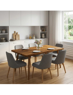 Piano del Tavolo Rettangolare 130 x 60 x 3,2 cm Rettangolare