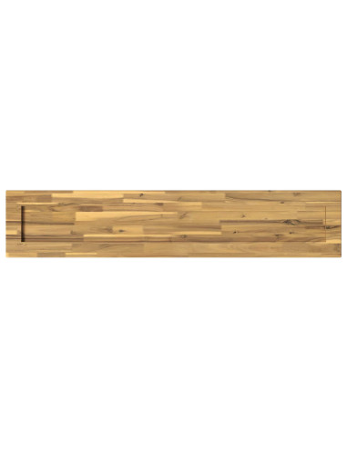 Piano del Tavolo Rettangolare 150 x 20 x 3,2 cm Rettangolare