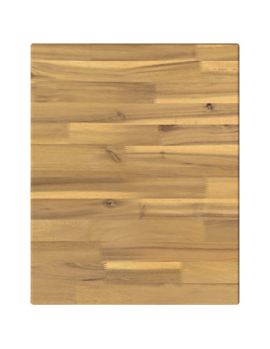 Piano del Tavolo Rettangolare 40 x 40 x 3,2 cm Quadrato