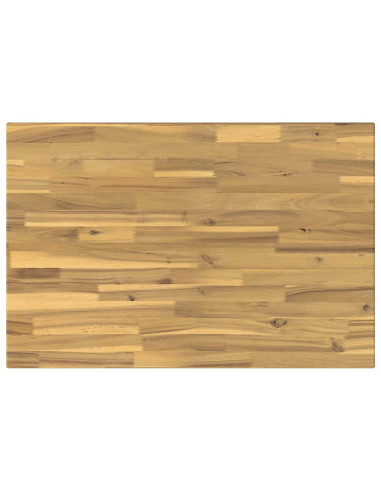 Piano del Tavolo Rettangolare 80 x 60 x 3,2 cm Rettangolare