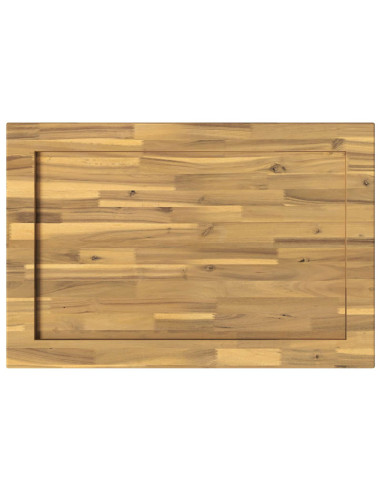 Piano del Tavolo Rettangolare 80 x 60 x 3,2 cm Rettangolare