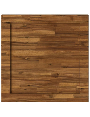 Piano del Tavolo Rettangolare 70 x 70 x 3,2 cm Quadrato