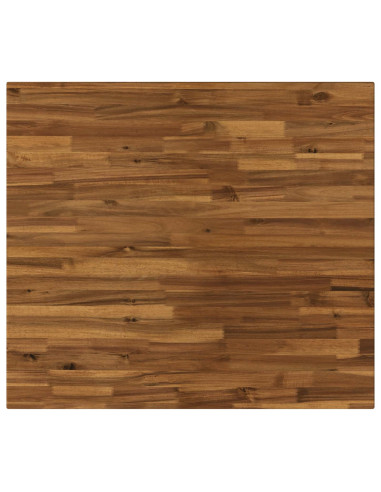 Piano del Tavolo Rettangolare 80 x 80 x 3,2 cm Quadrato