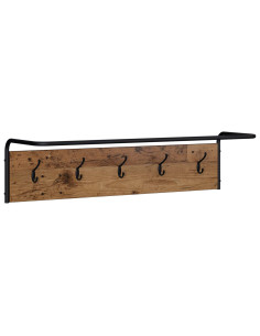 Appendiabiti Legno antico 100 x 30 x 25 cm Legno ingegnerizzato 2