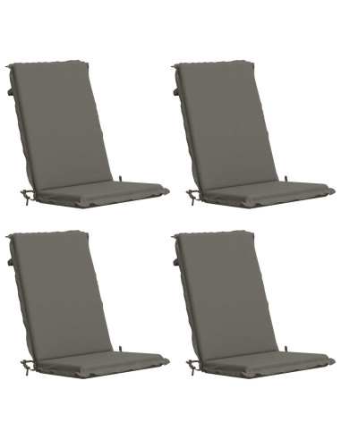 Cuscini Bhair Alto Schienale in 4 Pezzi GEMERT 4 pcs Grigio