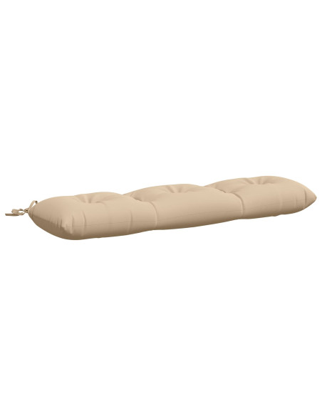 Cuscino per panchina VIANEN 100% Poliestere Crema