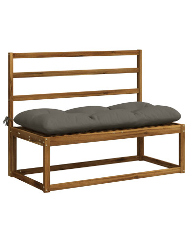 Cuscino per panchina VIANEN 100% Poliestere Grigio