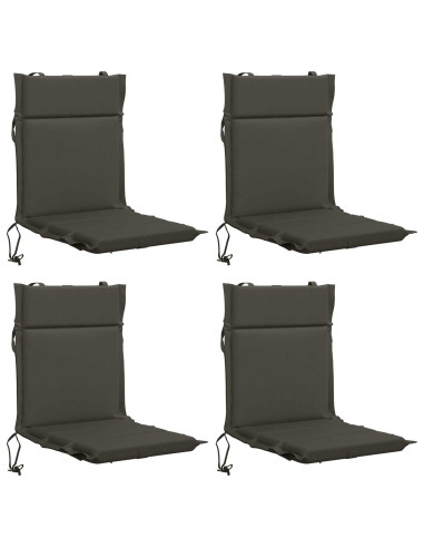 Cuscini per Sedia Alta in 4 Pezzi GEMERT 4 pcs 100% Poliestere