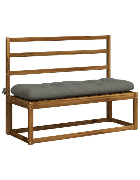 Cuscino per panchina VIANEN 100% Poliestere Grigio