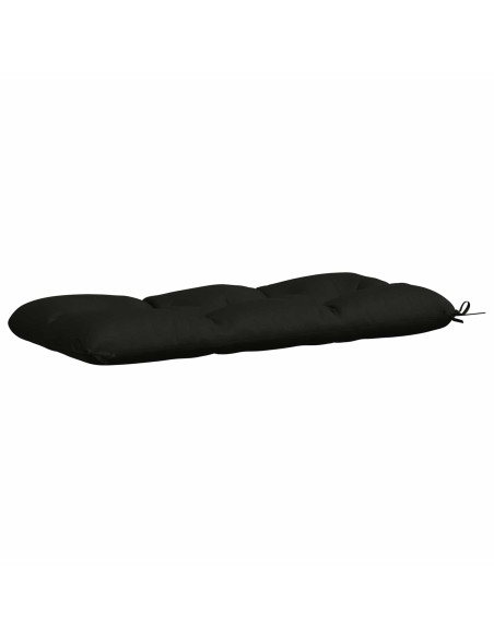 Cuscino per panchina VIANEN 100% Poliestere Nero