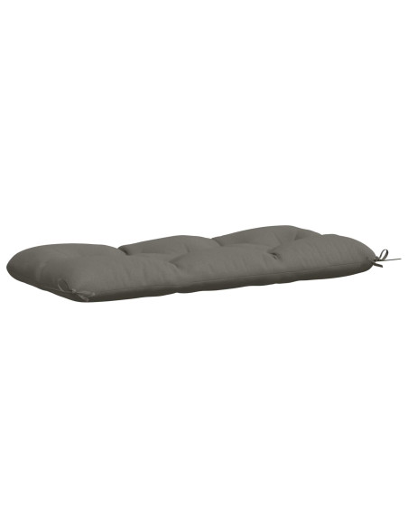 Cuscino per panchina VIANEN 100% Poliestere Grigio