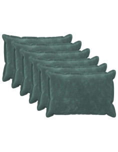 Federa 6 pcs HOUTEN Blu mare 50 x 70 cm Fleece in microfibra