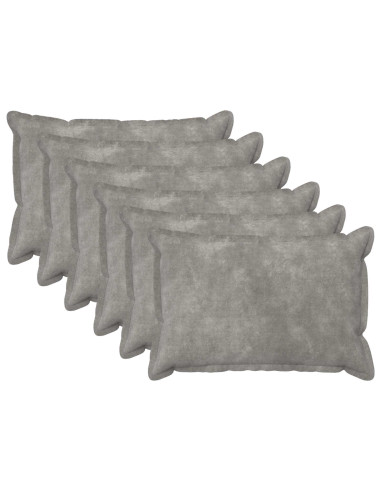 Federa 6 pcs HOUTEN Grigio Chiaro 50 x 70 cm