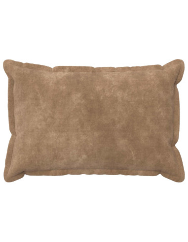 Federa 2 pcs HOUTEN Tortora 50 x 70 cm Fleece in microfibra