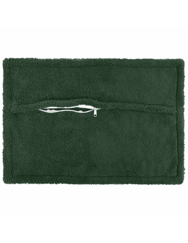 Federa 6 pcs HOUTEN Verde Scuro 50 x 70 cm Bouclé