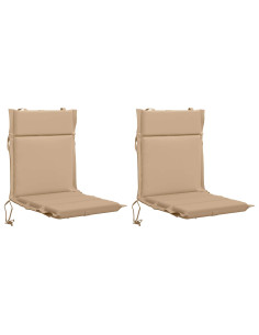 Cuscini per Sedia Alta in 2 Pezzi GEMERT 2 pcs 100% Poliestere 2