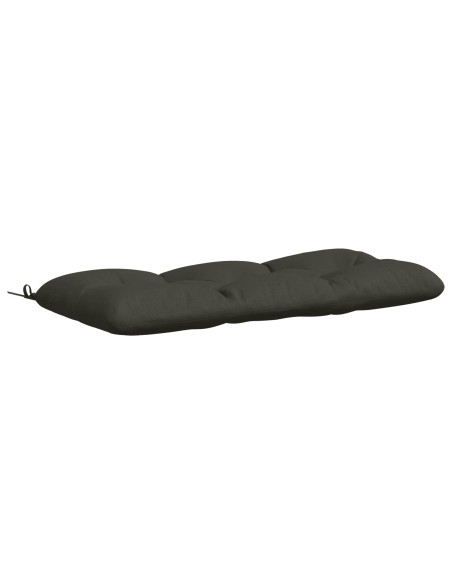 Cuscino per panchina VIANEN 100% Poliestere Antracite