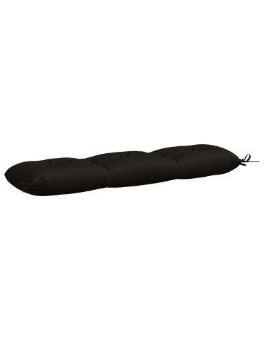 Cuscino per panchina VIANEN 100% Poliestere Nero