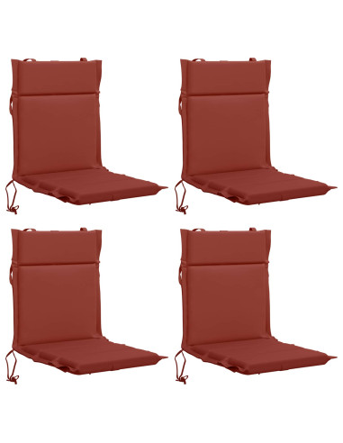 Cuscini per Sedia Alta in 4 Pezzi GEMERT 4 pcs 100% Poliestere