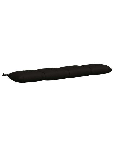 Cuscino per panchina VIANEN 100% Poliestere Nero