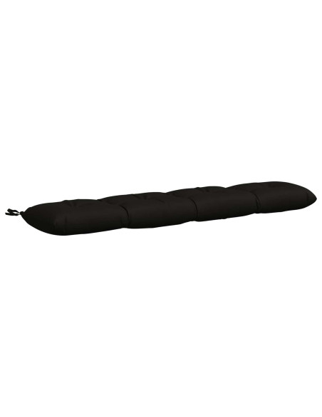 Cuscino per panchina VIANEN 100% Poliestere Nero