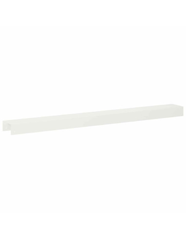 Profilo di copertura per giardino 10 pz 100 x 10 x 5 cm Acciaio