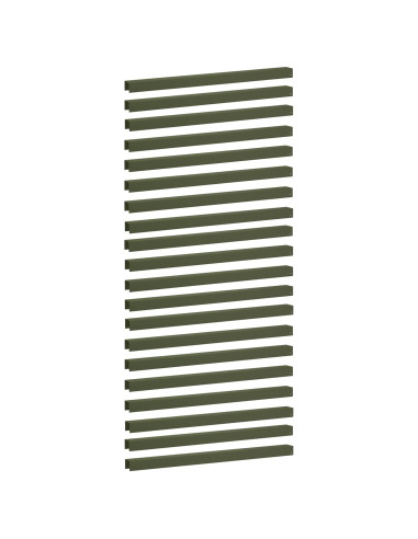 Profilo di copertura per giardino 20 pz 100 x 6 x 5 cm Acciaio