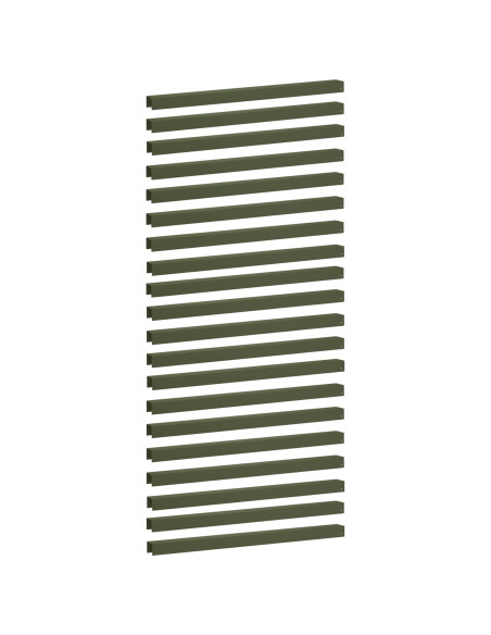 Profilo di copertura per giardino 20 pz 100 x 6 x 5 cm Acciaio