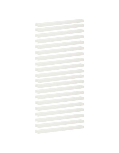 Profilo di copertura per giardino 20 pz 100 x 10 x 5 cm Acciaio