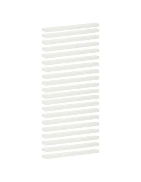 Profilo di copertura per giardino 20 pz 100 x 10 x 5 cm Acciaio