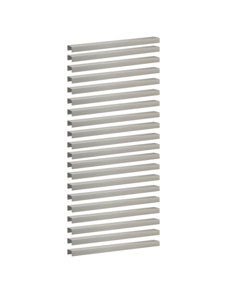 Profilo di copertura per giardino 20 pz 100 x 10 x 5 cm